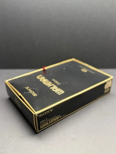 Sony Walkman WM3 Deluxe+Sony MDR 4l1 Headphones. Boxed. Fully Serviced Pristine