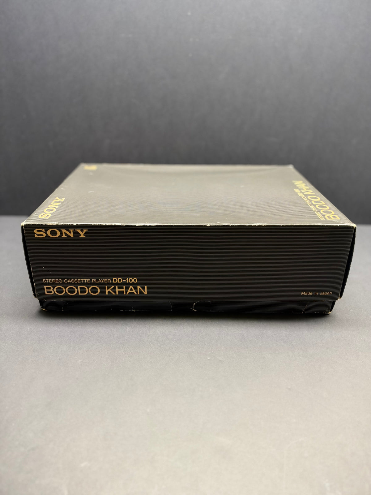 Sony WM-DD100 Boodo Khan Walkman  Boxed.  Super Rare. Near Mint.