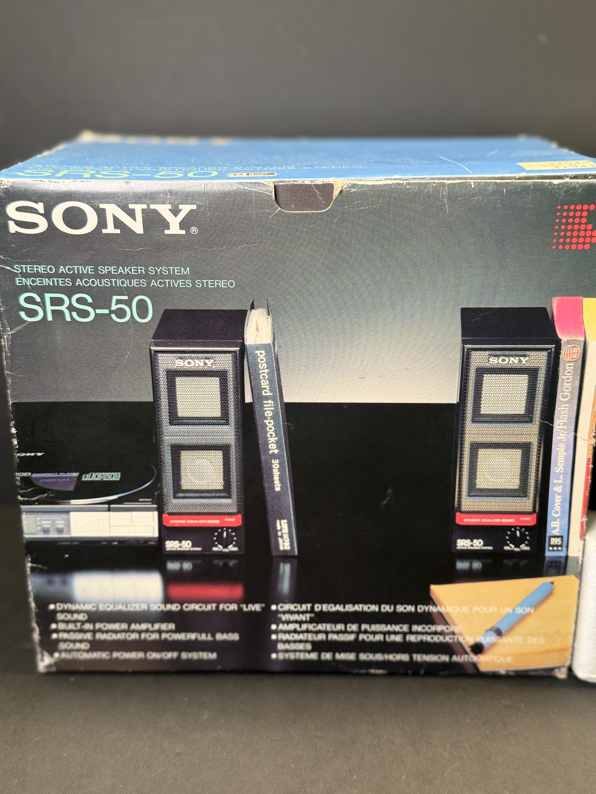 Sony Discman D-50 With Carry Case + Speakers. Serviced. Super Rare.  VGC