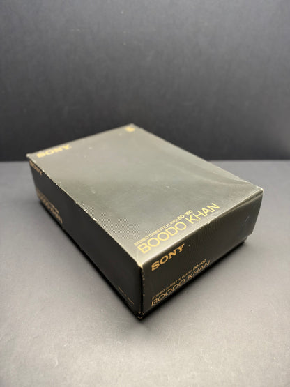 Sony WM-DD100 Boodo Khan Walkman  Boxed.  Super Rare. Near Mint.