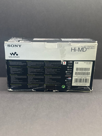 Sony mz-rh1 mini disc BOXED.  new OLED screen