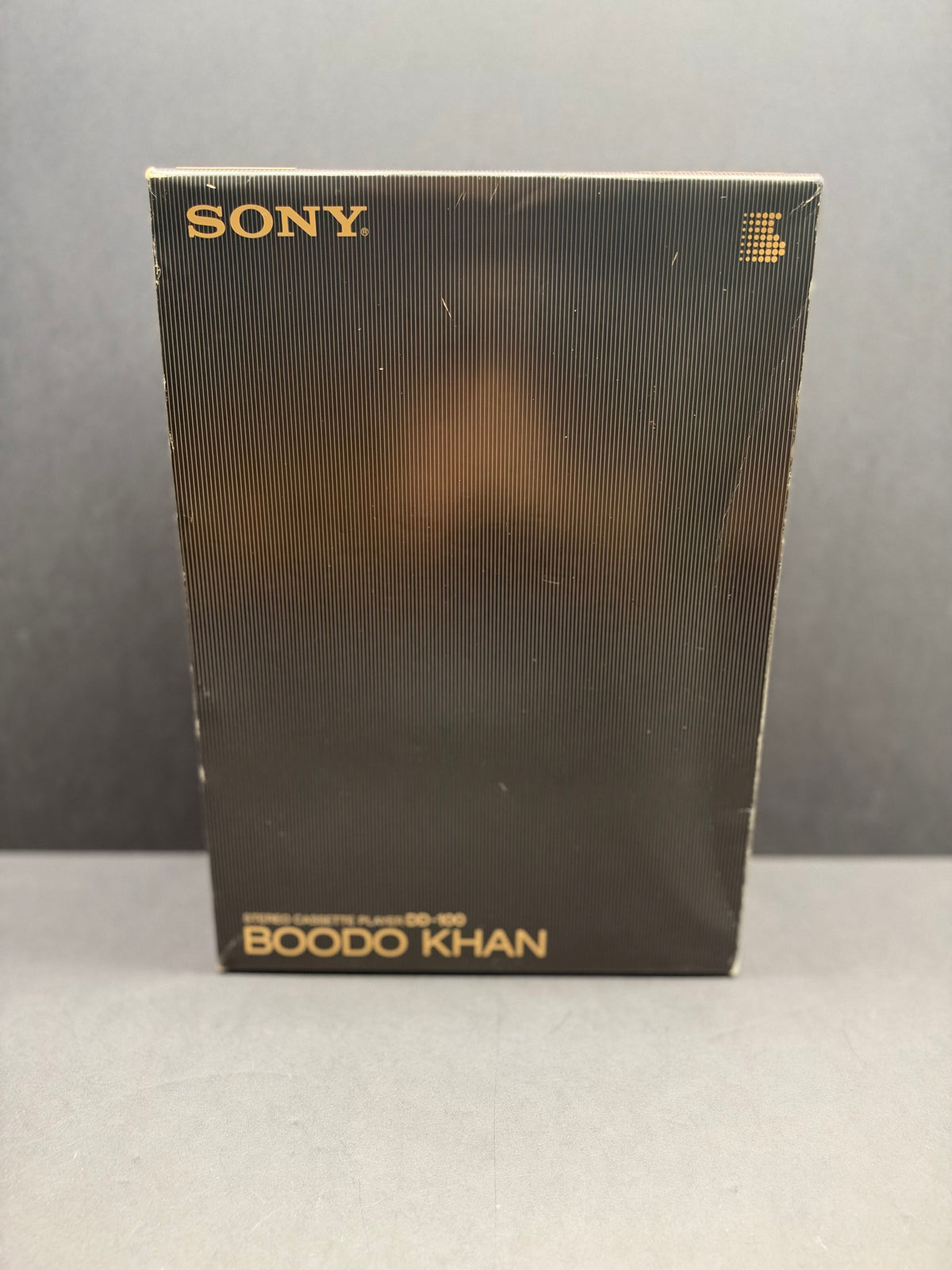 Sony WM-DD100 Boodo Khan Walkman  Boxed.  Super Rare. Near Mint.