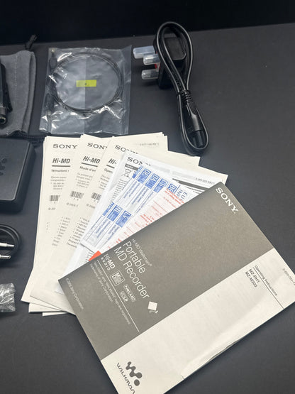 Sony mz-rh1 mini disc BOXED.  new OLED screen