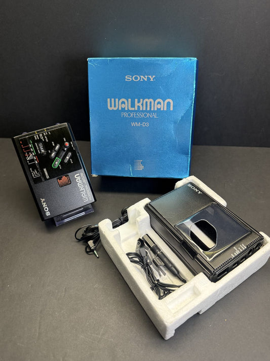 Sony Professional Walkman WM-D3  Cassette. New Centre Gear. Opened and Unused