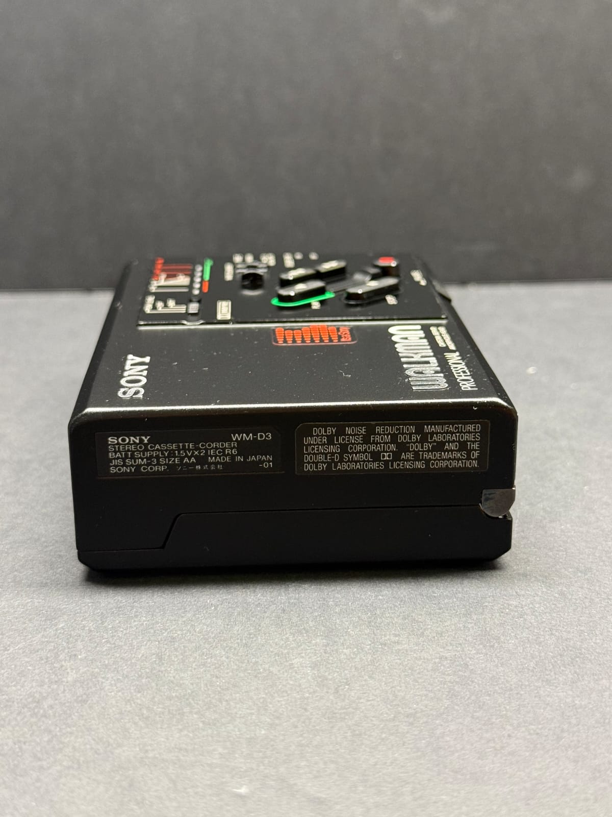 Sony Professional Walkman WM-D3  Cassette. New Centre Gear. Opened and Unused