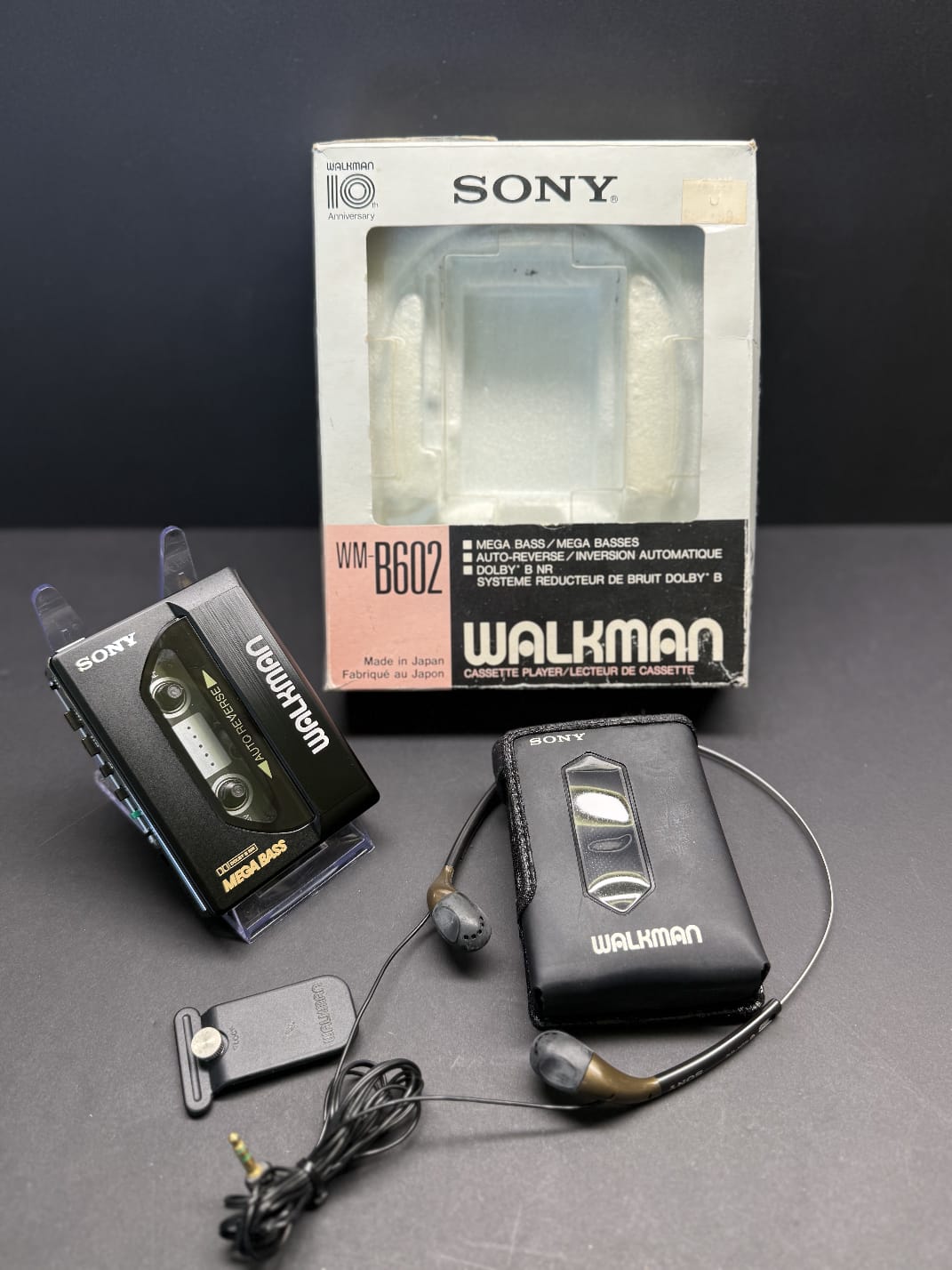 Super Rare Boxed Sony Walkman WM-A602/ B602 Personal compact Cassette Player