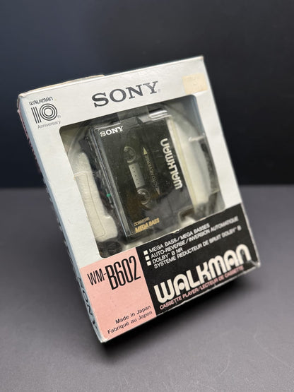 Super Rare Boxed Sony Walkman WM-A602/ B602 Personal compact Cassette Player