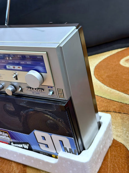 Sharp GF-1000 Fully Serviced Museum Grade Near Mint Japan Boombox Ghetto Blaster
