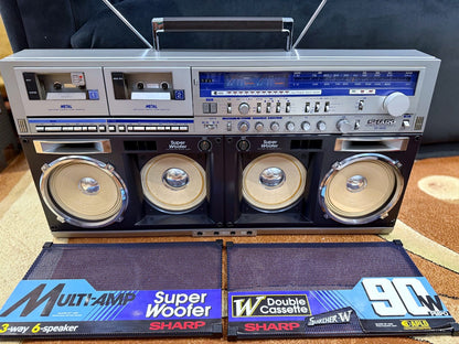 Sharp GF-1000 Fully Serviced Museum Grade Near Mint Japan Boombox Ghetto Blaster