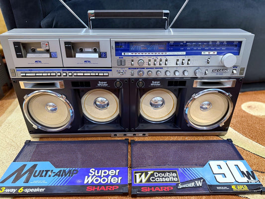 Sharp GF-1000 Fully Serviced Museum Grade Near Mint Japan Boombox Ghetto Blaster