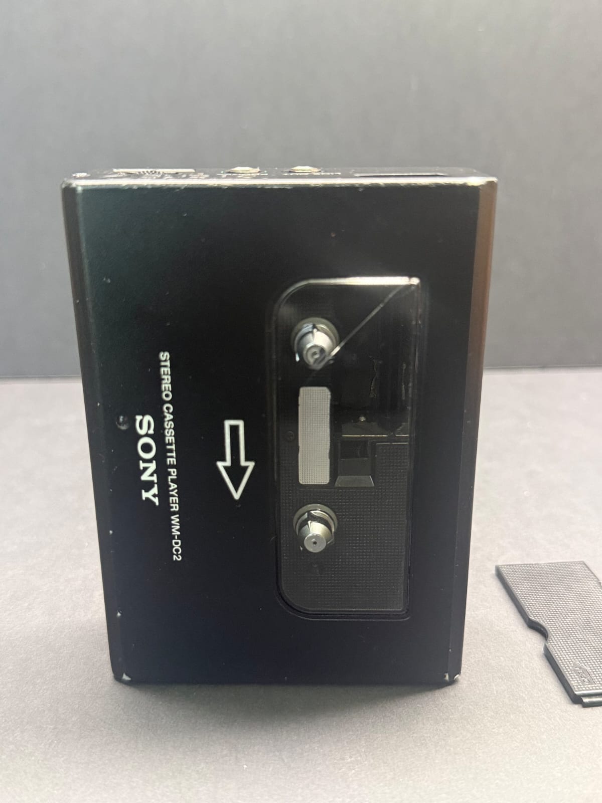 SONY WM-DC2 + SONY MDR 4lS headphones.