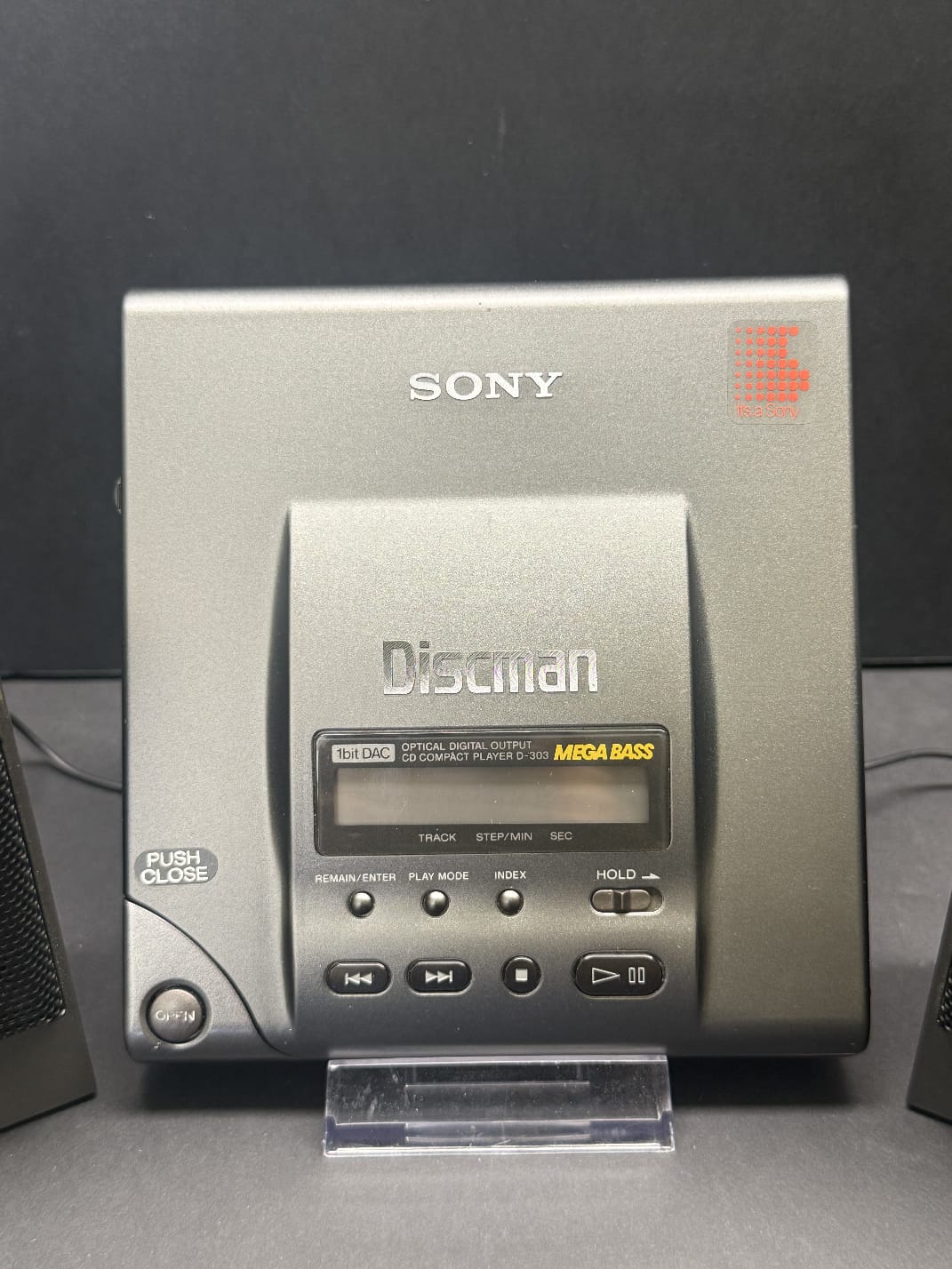 Sony Discman CD Compact Player D-303 Full Recap Service. Manual. Case. Bag. VGC