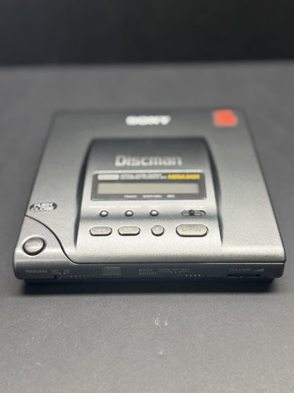 Sony Discman CD Compact Player D-303 Full Recap Service. Manual. Case. Bag. VGC