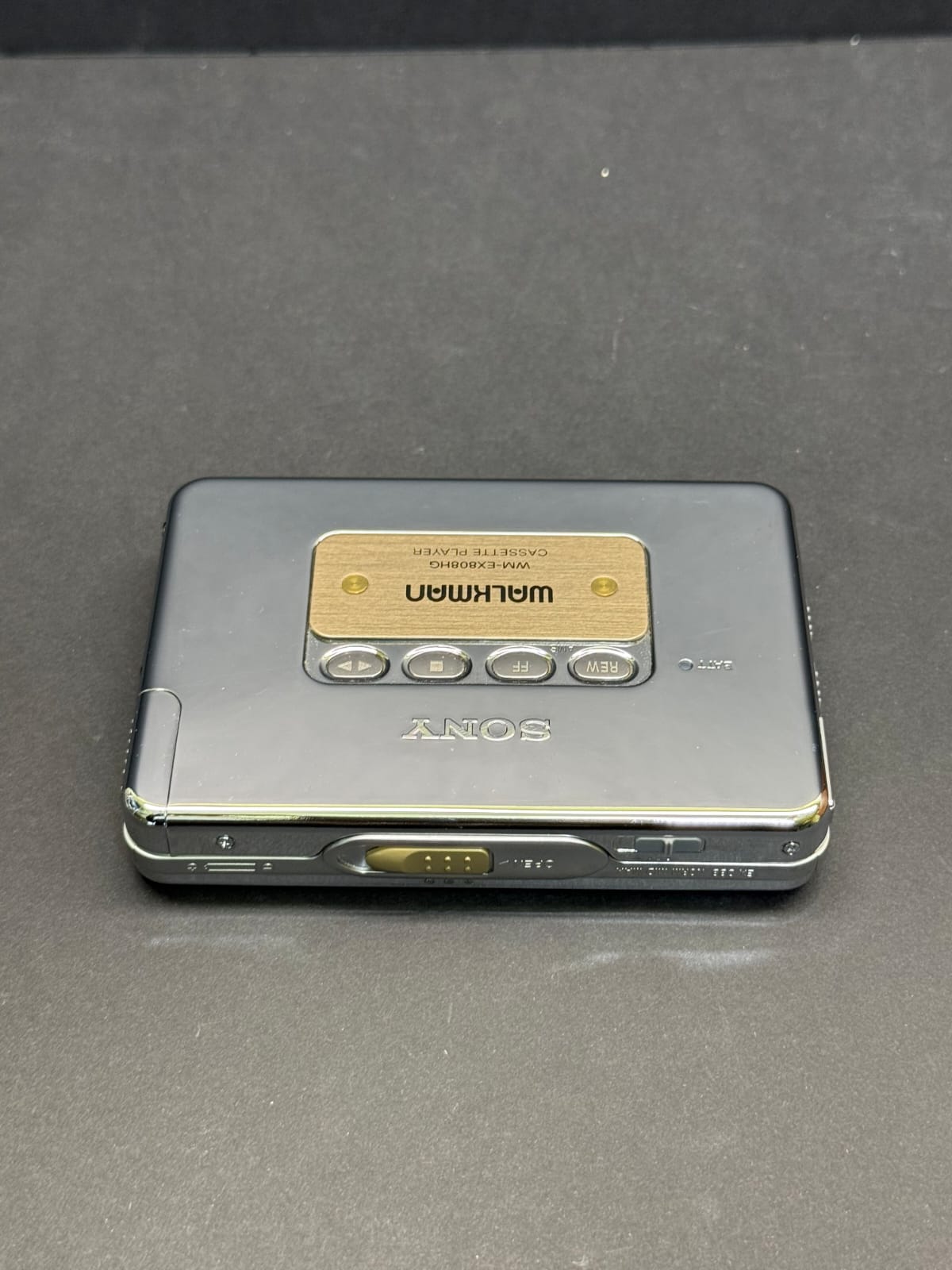 Sony Walkman WM-EX808HG Limited Edition Mirror Chrome Cassette Player