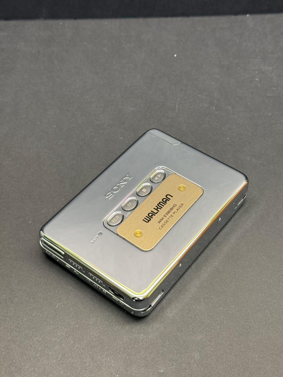 Sony Walkman WM-EX808HG Limited Edition Mirror Chrome Cassette Player