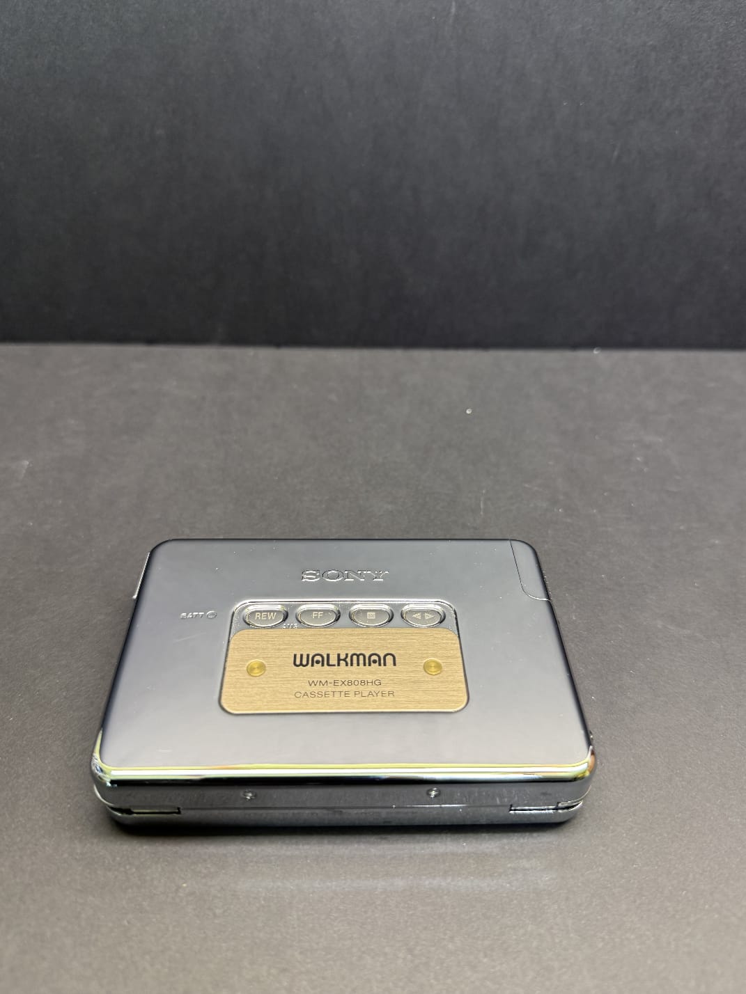 Sony Walkman WM-EX808HG Limited Edition Mirror Chrome Cassette Player