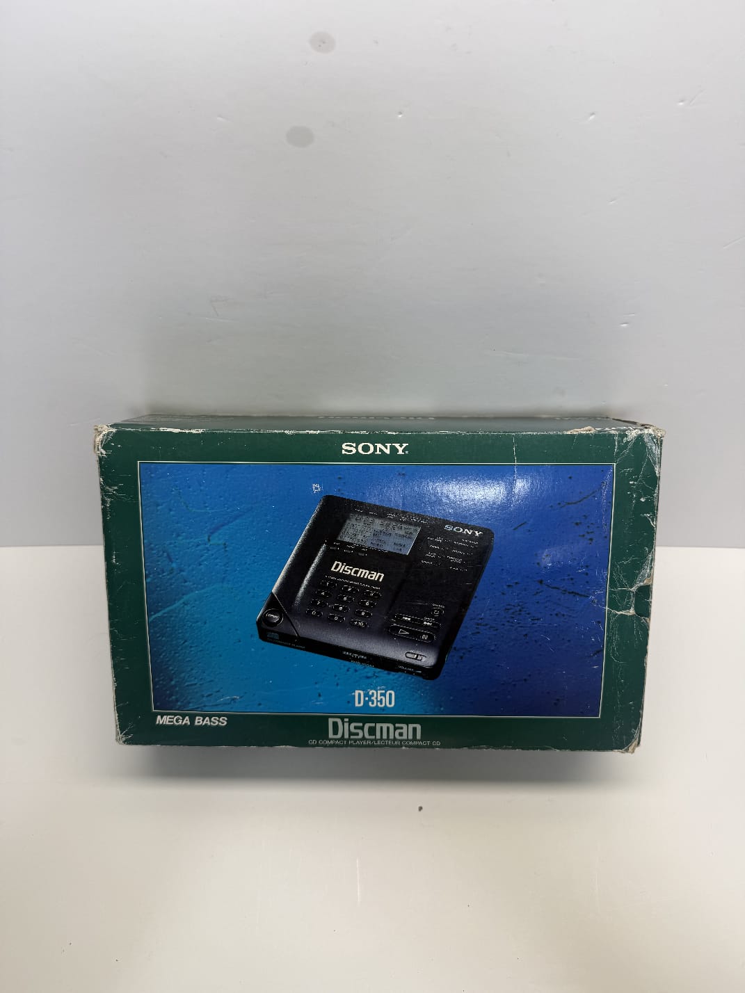 Sony D-350 Discman CD Walkman Complete Boxed Fully Serviced. Mint Condition VGC