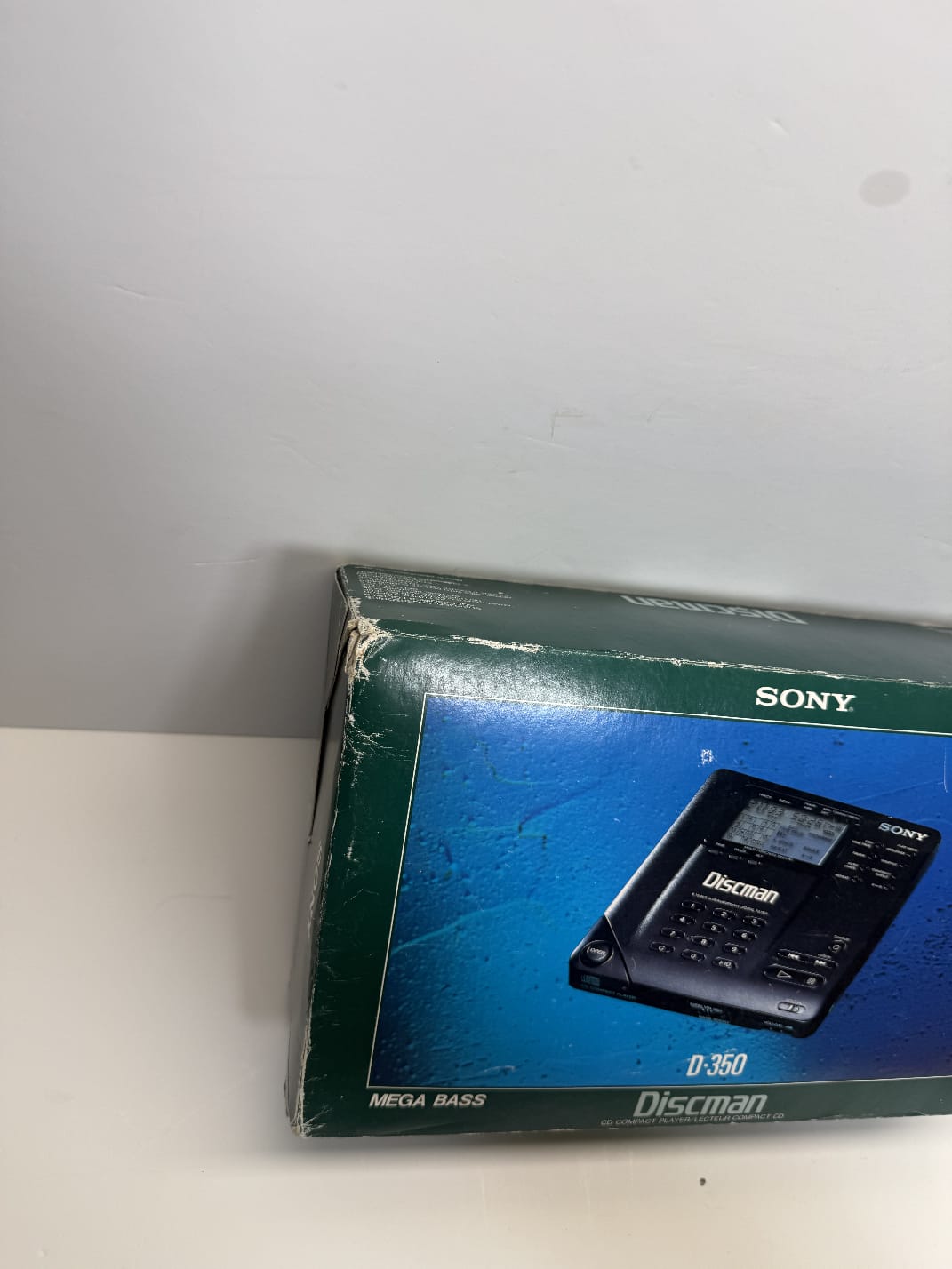Sony D-350 Discman CD Walkman Complete Boxed Fully Serviced. Mint Condition VGC