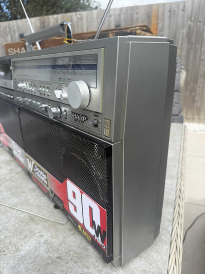 Sharp GF-777Z Boombox Boxed Complete Museum Grade Fully Serviced Near Mint Rare