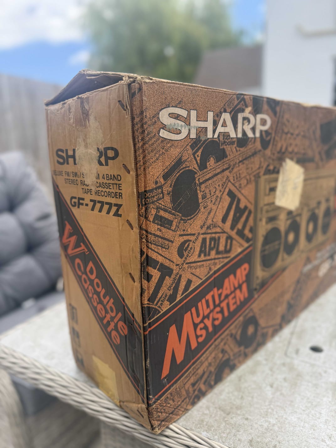 Sharp GF-777Z Boombox Boxed Complete Museum Grade Fully Serviced Near Mint Rare