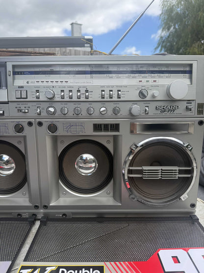Sharp GF-777Z Boombox Boxed Complete Museum Grade Fully Serviced Near Mint Rare
