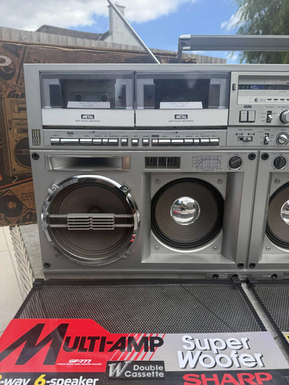Sharp GF-777Z Boombox Boxed Complete Museum Grade Fully Serviced Near Mint Rare