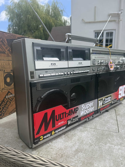 Sharp GF-777Z Boombox Boxed Complete Museum Grade Fully Serviced Near Mint Rare