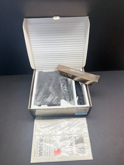 Sony WM-D6C Walkman Professional Cassette Recorder - Boxed- Fully Serviced VGC
