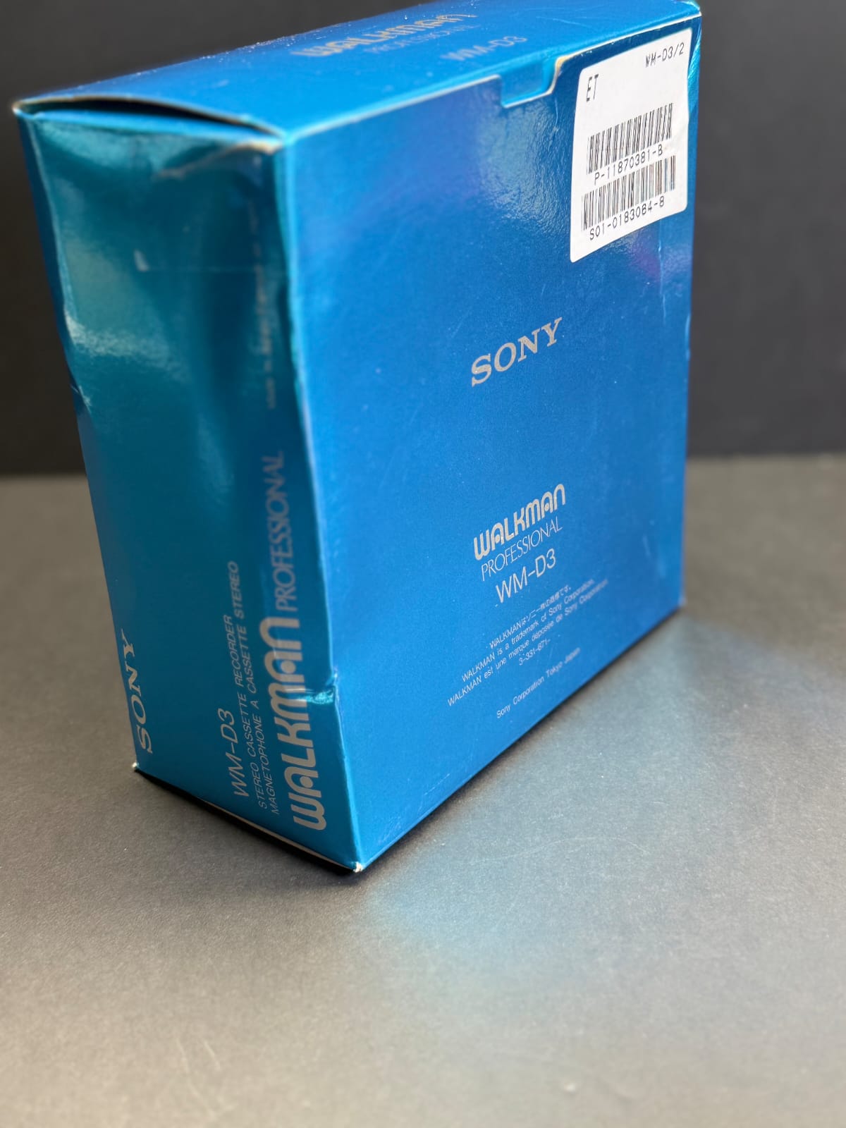 Sony Professional Walkman WM-D3  Cassette. New Centre Gear. Opened and Unused