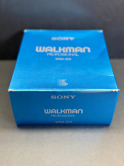 Sony Professional Walkman WM-D3  Cassette. New Centre Gear. Opened and Unused