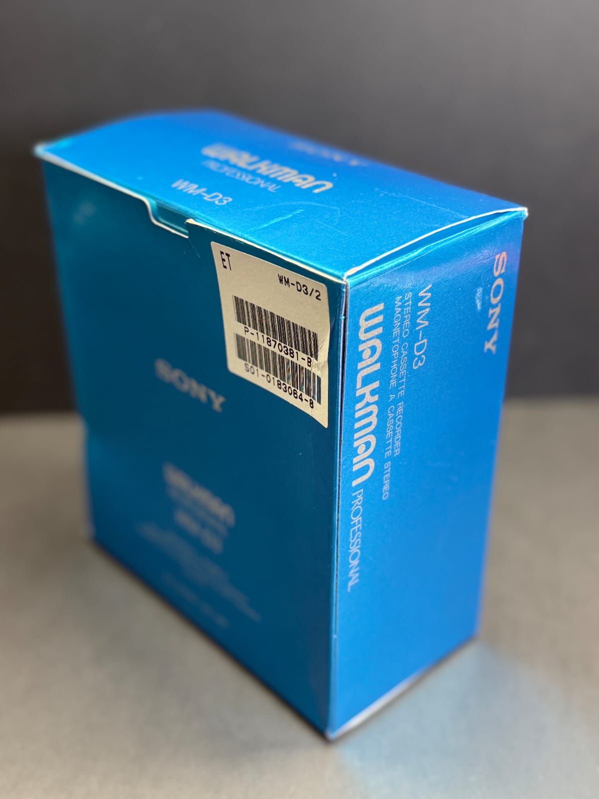 Sony Professional Walkman WM-D3  Cassette. New Centre Gear. Opened and Unused