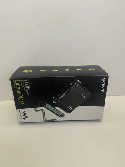 SONY MZ-RH1 MiniDisc Walkman HI-MD Boxed. NEW OLED SCREEN. Sony Mic. Extras.