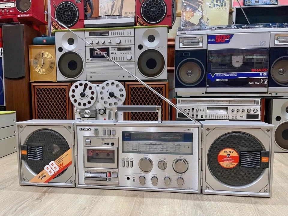 Sony CFS-88 Museum Grade Fully Serviced Near Mint Rare Japanese Boombox
