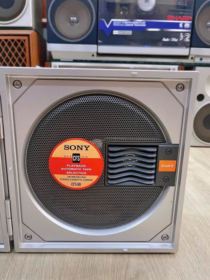 Sony CFS-88 Museum Grade Fully Serviced Near Mint Rare Japanese Boombox
