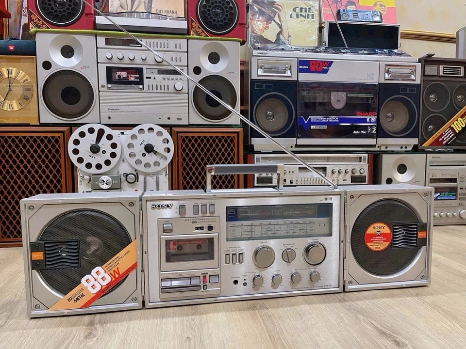 Sony CFS-88 Museum Grade Fully Serviced Near Mint Rare Japanese Boombox