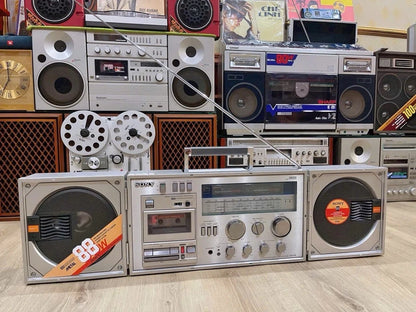 Sony CFS-88 Museum Grade Fully Serviced Near Mint Rare Japanese Boombox