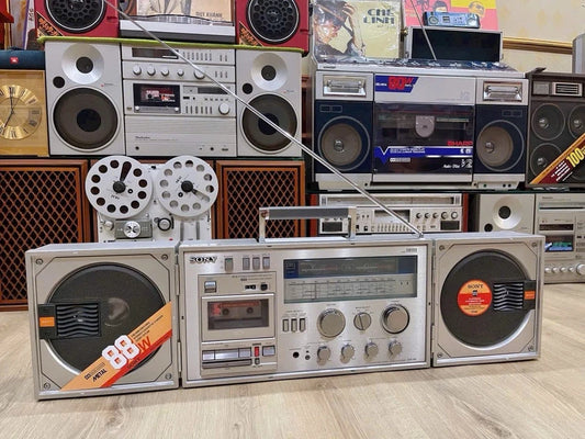 Sony CFS-88 Museum Grade Fully Serviced Near Mint Rare Japanese Boombox