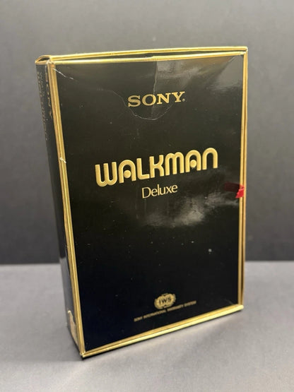 Sony Walkman WM3 Deluxe+Sony MDR 4l1 Headphones. Boxed.  Fully Serviced Pristine