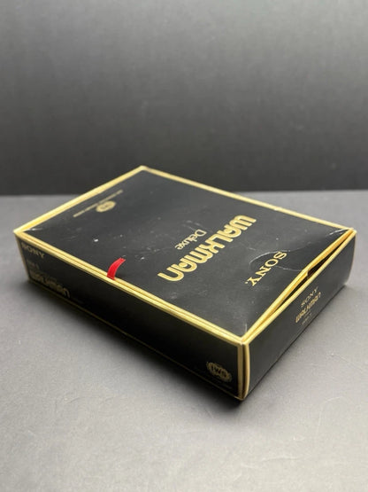 Sony Walkman WM3 Deluxe+Sony MDR 4l1 Headphones. Boxed.  Fully Serviced Pristine